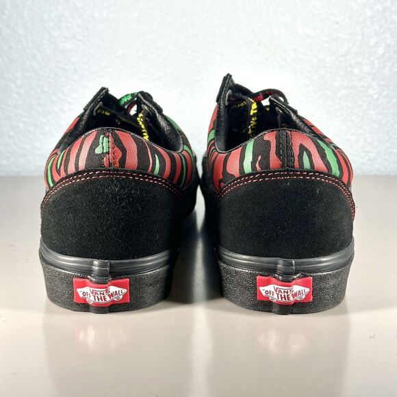 Vans A Tribe Called Quest Low End Theory Black Men’s Size 11 ATCQ Old Skool - Picture 9 of 14